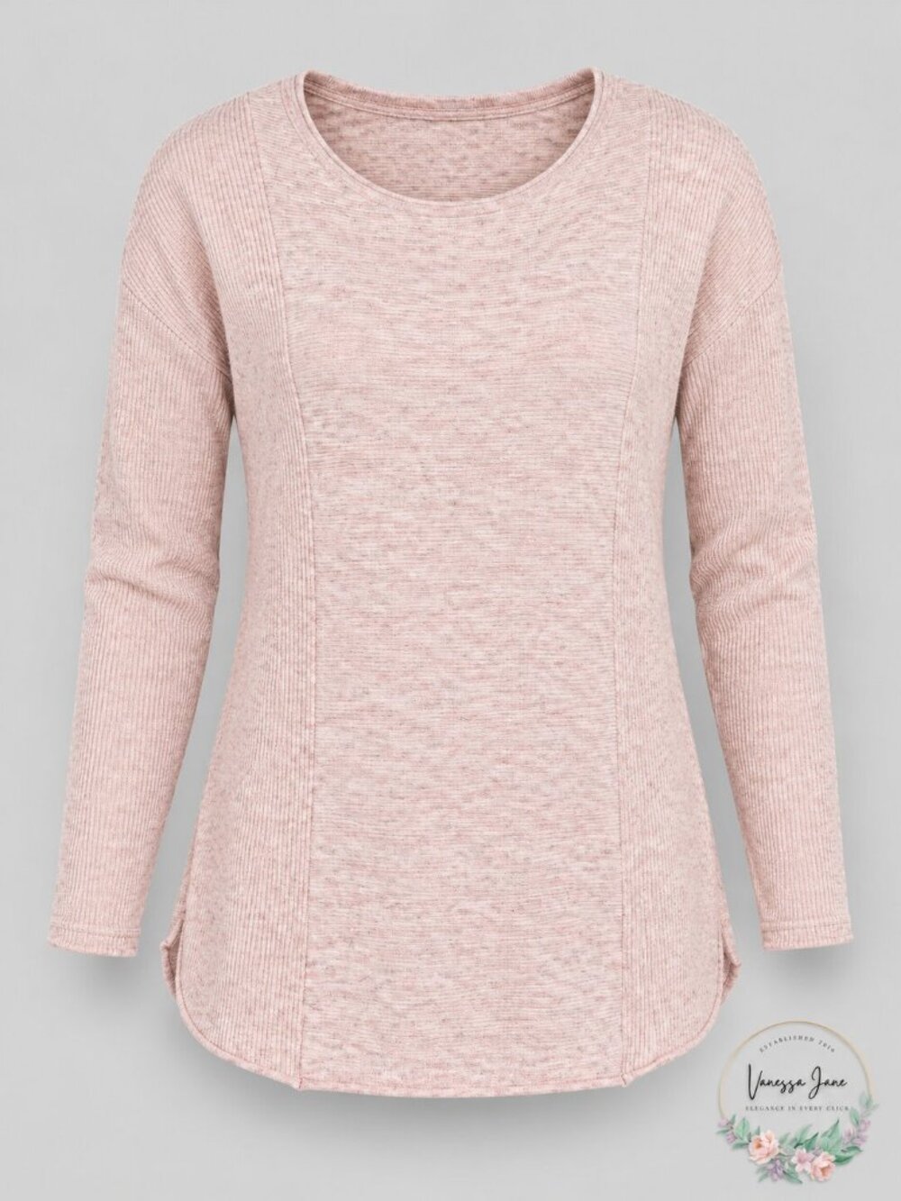 Style & Co Mixed-Rib Sweater - Picture 3 of 5